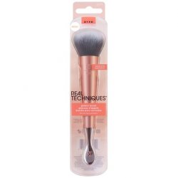 Real Techniques Dual-Ended Face Brush with Stainless Steel Scoop