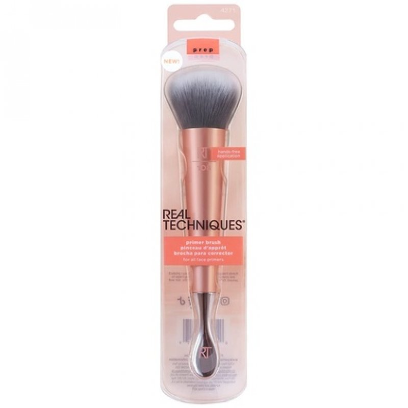Real Techniques Dual-Ended Face Brush with Stainless Steel Scoop