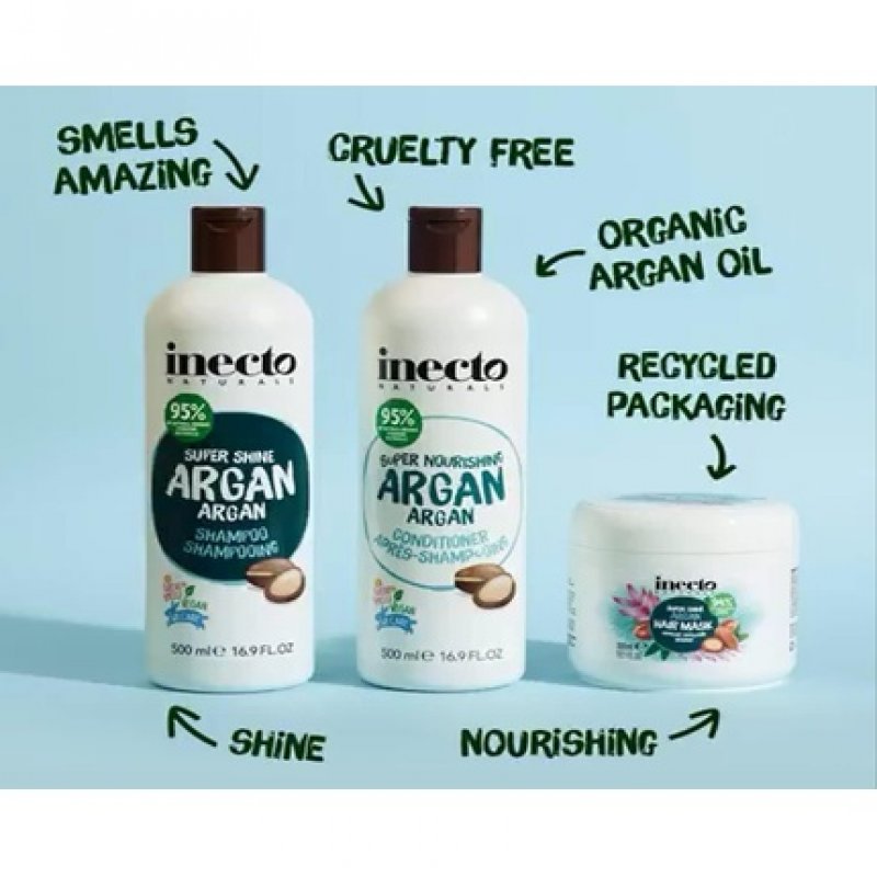 Inecto Naturals Argan Shampoo 500ml
