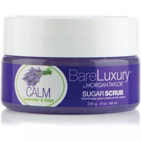 Morgan Taylor BareLuxury Lavender & Sage Calm Sugar Scrub 8oz