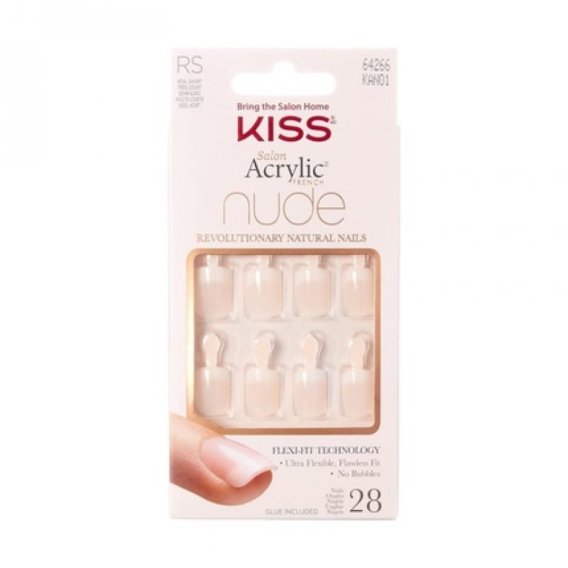 Kiss Nude Nails Stunning Nails 28 Pieces