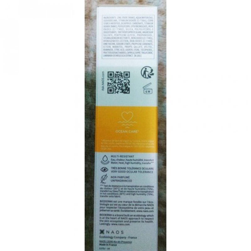 Bioderma Photoderm Cover Touch Gold Mineral Sunscreen Oil Control Combination