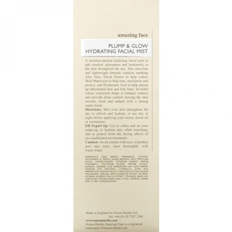 Emma Hardie Plump & Glow Hydrating Facial Mist 90ml