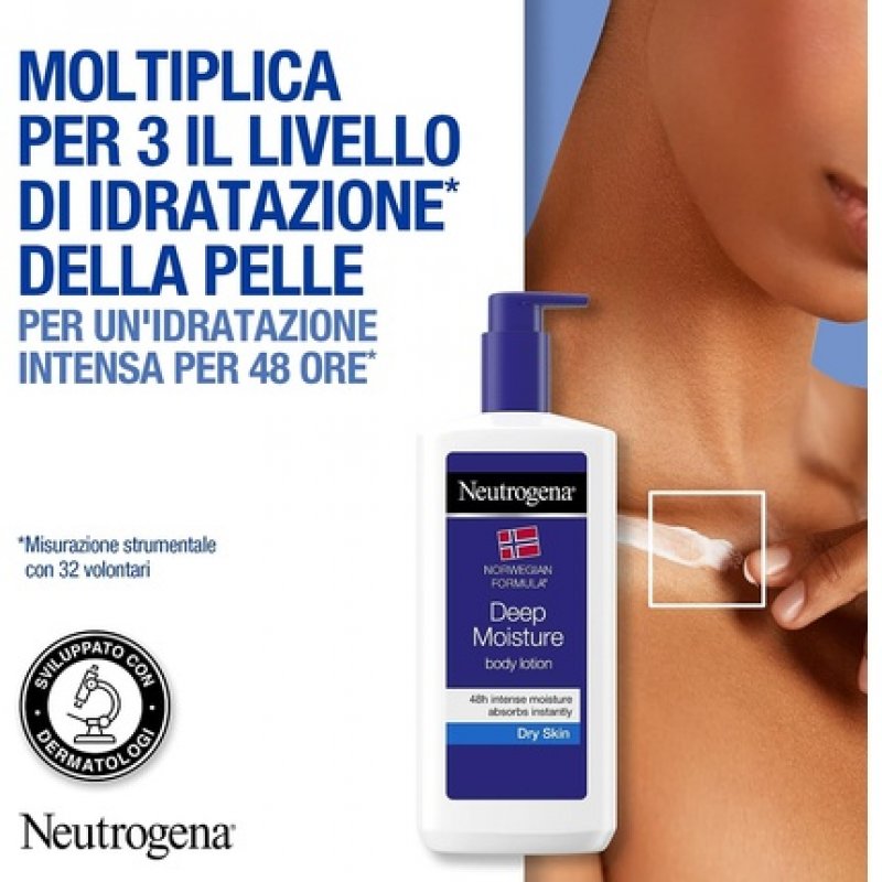 Neutrogena Deep Moisture Body Lotion - 400ml