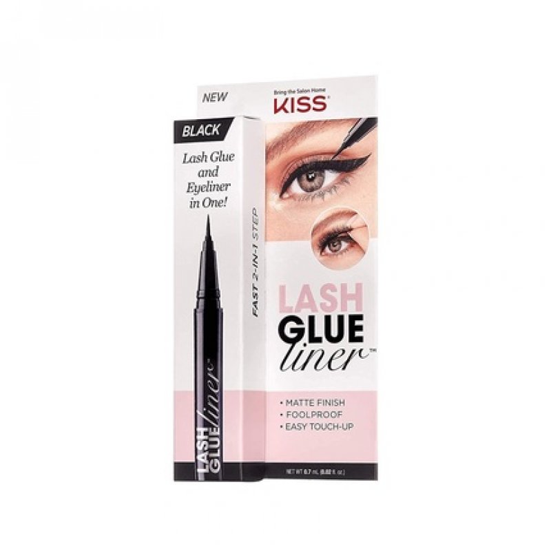 Kiss Black Glue Liner 7ml