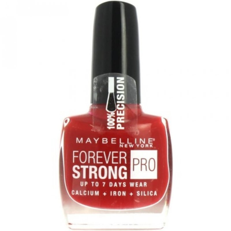 GEMEY MAYBELLINE Forever Strong Pro Nail Polish 505 Forever Red