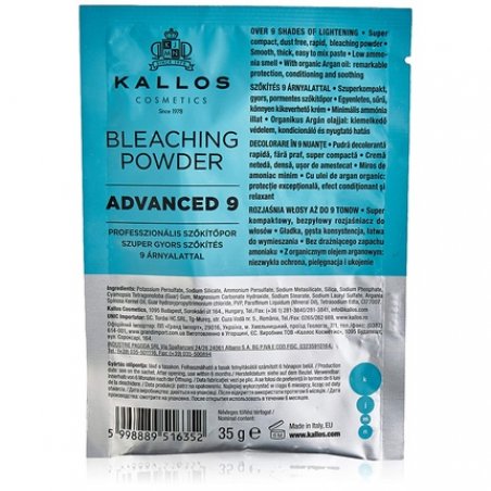 Kallos Kjmn Advanced 9 Professional Hair Lightener Sachet 35g