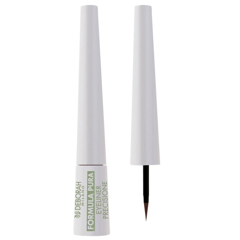 Deborah Milano Precision Eyeliner Pure Formula High Tolerance without Parabens Intense Finish 1.5g Brown