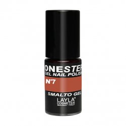 Layla Cosmetics One Step Gel Nail Polish Red Stone Number 7