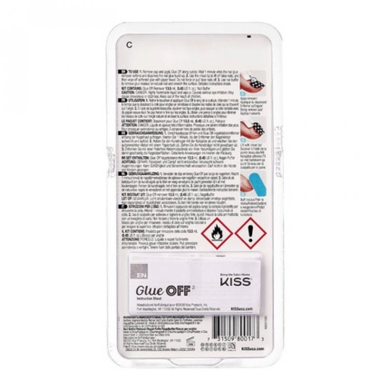 KISS Glue Off False Nail Remover