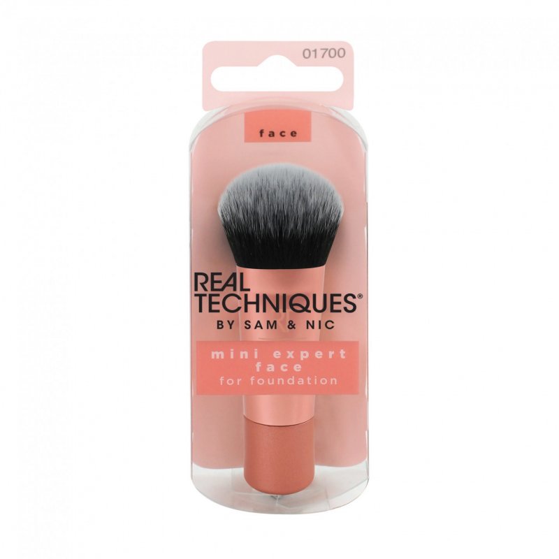 Real Techniques Mini Travel Size Expert Face Makeup Brush for Foundation