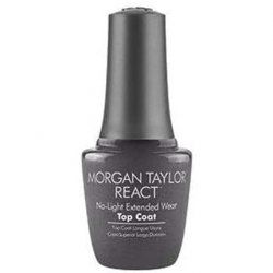 Morgan Taylor React Nail Polish Top Coat 0.5 oz