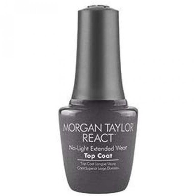 Morgan Taylor React Nail Polish Top Coat 0.5 oz