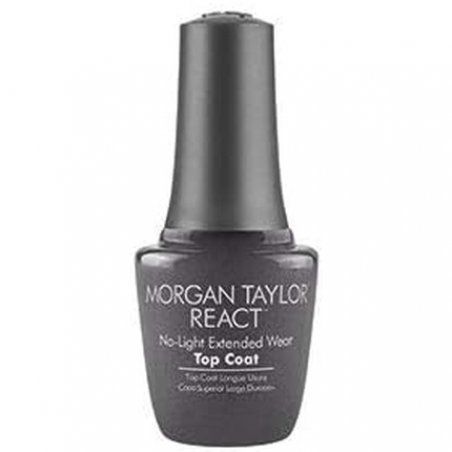 Morgan Taylor React Nail Polish Top Coat 0.5 oz
