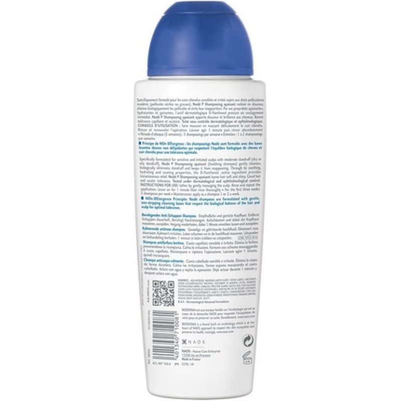 Bioderma Node P Soothing Anti-Dandruff Shampoo 400ml