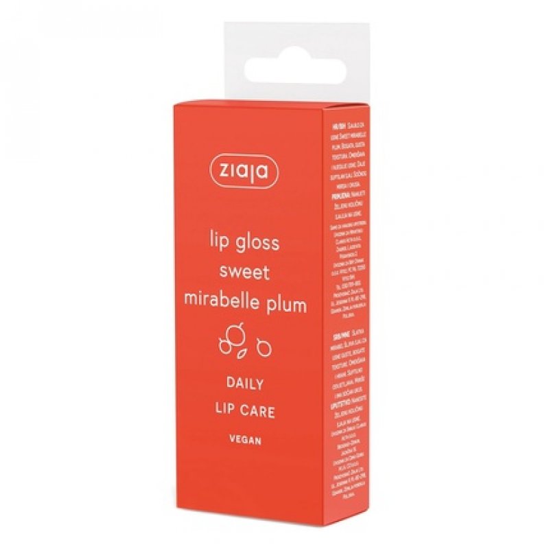 Sweet Mirabelle Plum Lip Gloss Lip Balm Ziaja