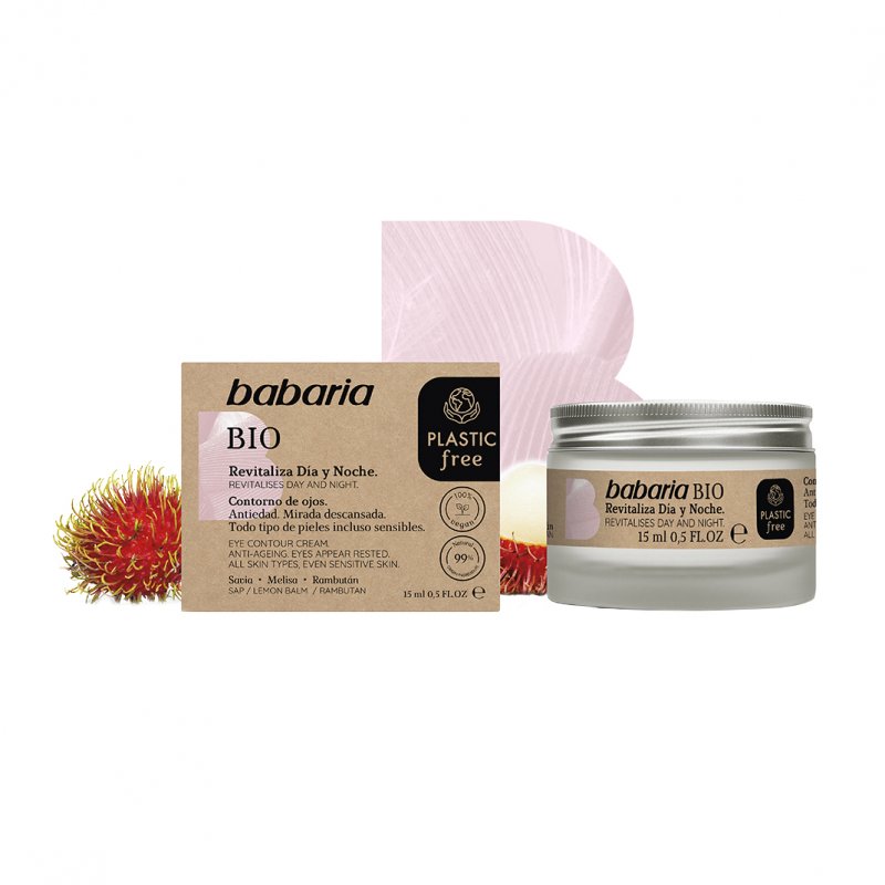 Babaria Bio revitalises day and night eye contour cream Eye cream Women All ages 15 ml Melissa