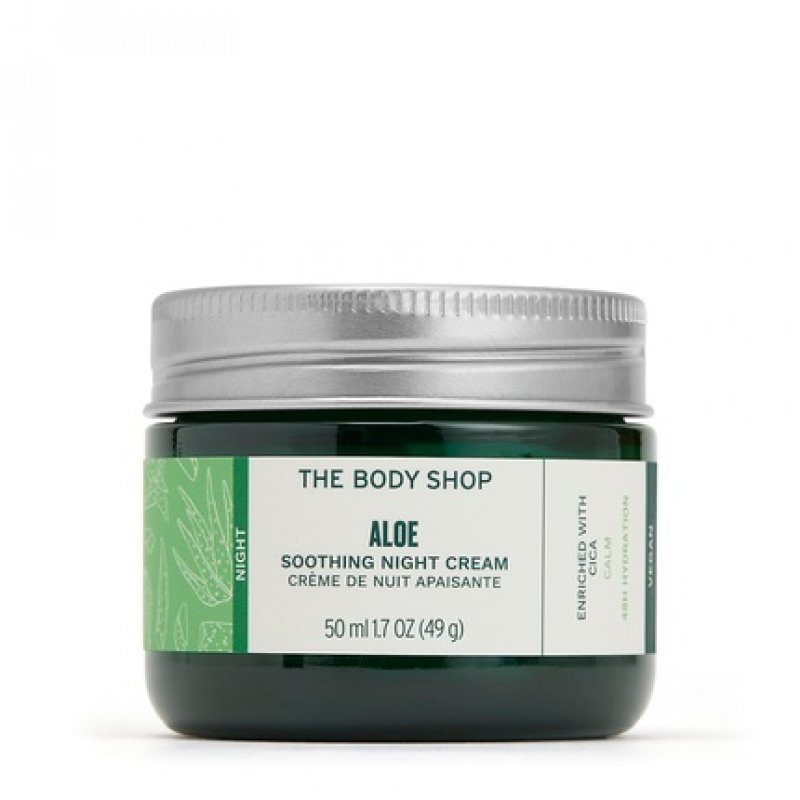 The Body Shop Aloe Vera Night Cream for Sensitive Skin 50ml
