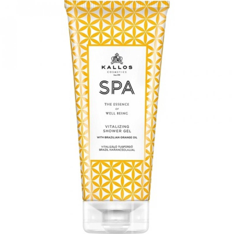 Kallos Spa Vitalizing Shower Gel with Brazilian Orange Oil 200ml