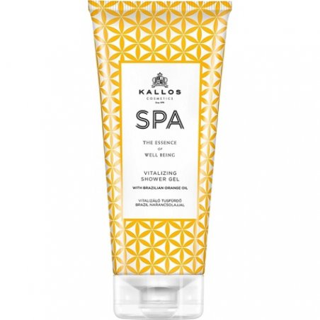 Kallos Spa Vitalizing Shower Gel with Brazilian Orange Oil 200ml