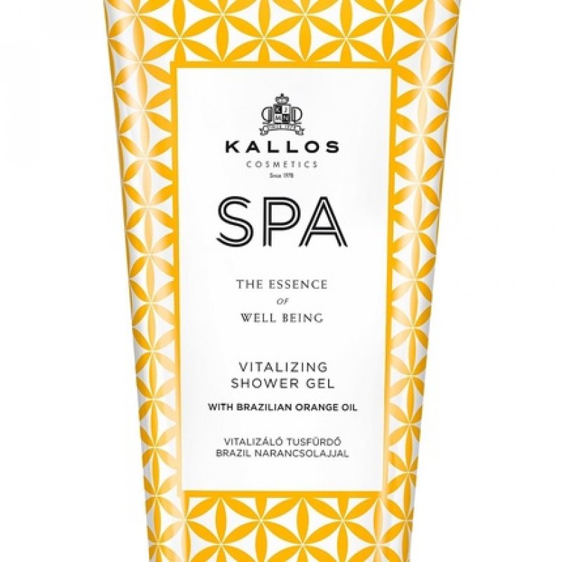 Kallos Spa Vitalizing Shower Gel with Brazilian Orange Oil 200ml