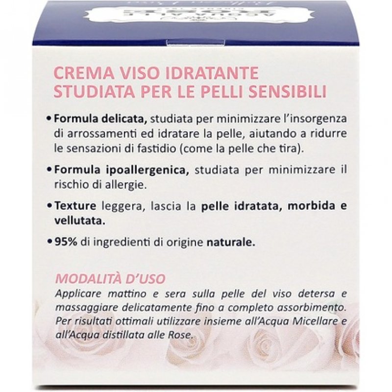 NEUTRO ROBERTS Moisturizing Soothing Cream with Rose Water for Sensitive Skin 50ml
