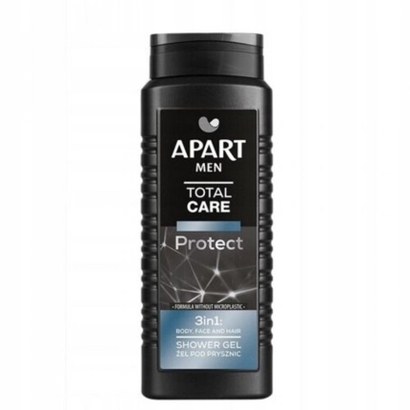APART NATURAL Men Total Care Protect 3-in-1 Shower Gel 500ml