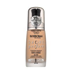 Deborah Milano Liquid Foundation 24 Hours Perfect Moisturising SPF 20 30ml No. 3 Caramel Beige