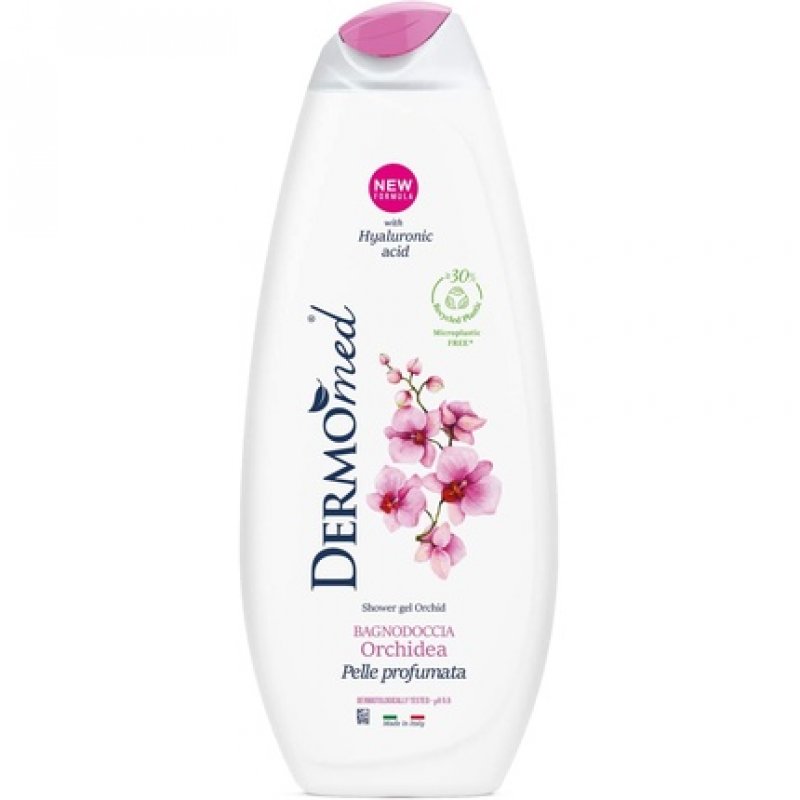 Dermomed Orchid Shower Gel for Fragrant Skin with Hyaluronic Acid 650ml