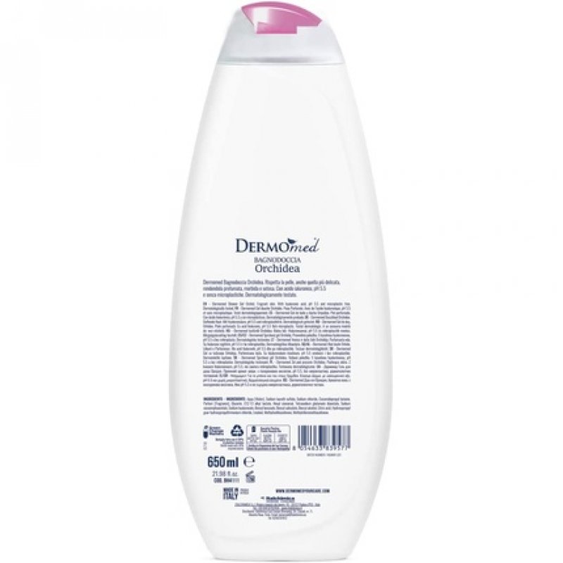 Dermomed Orchid Shower Gel for Fragrant Skin with Hyaluronic Acid 650ml