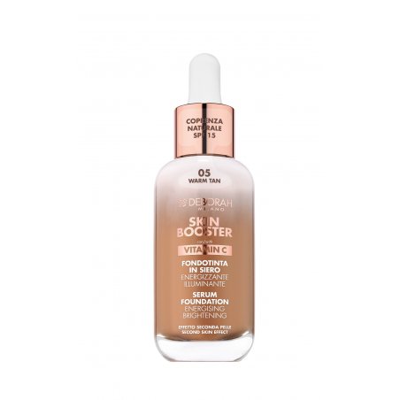 Deborah Milano Skin Booster Serum Foundation 5 Warm Tan 30ml