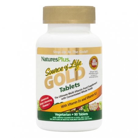 Natures Plus Source of Life Gold Multi-vitamin 90 Tablets