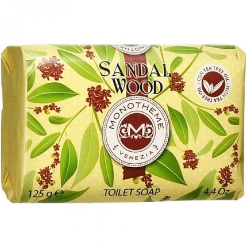 Monotheme Venezia Sandal Wood Toilet Soap 125g