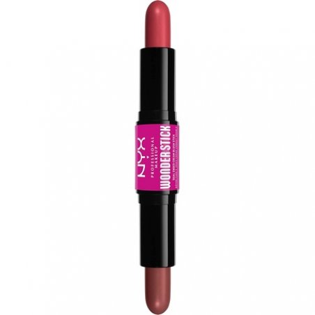 NYX Professional Makeup Blush Wonder Stick with Hyaluronic Acid Coral and Deep Peach 03