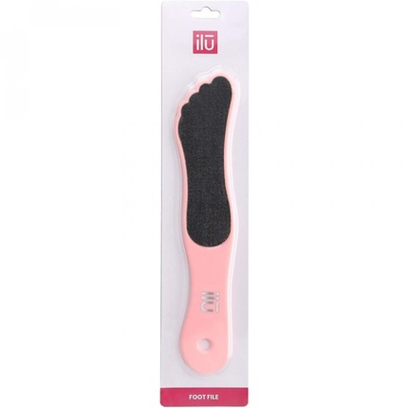 T4B ILU Foot File Pink Medium High Quality 100/180 Grit