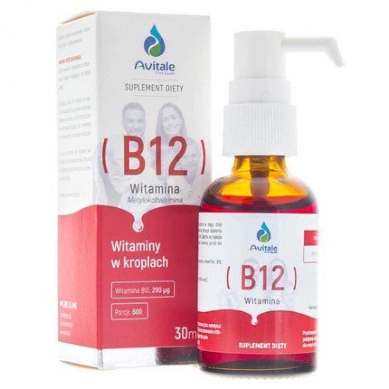 Aliness Avitale Vitamin B12 200mcg Drops 30ml