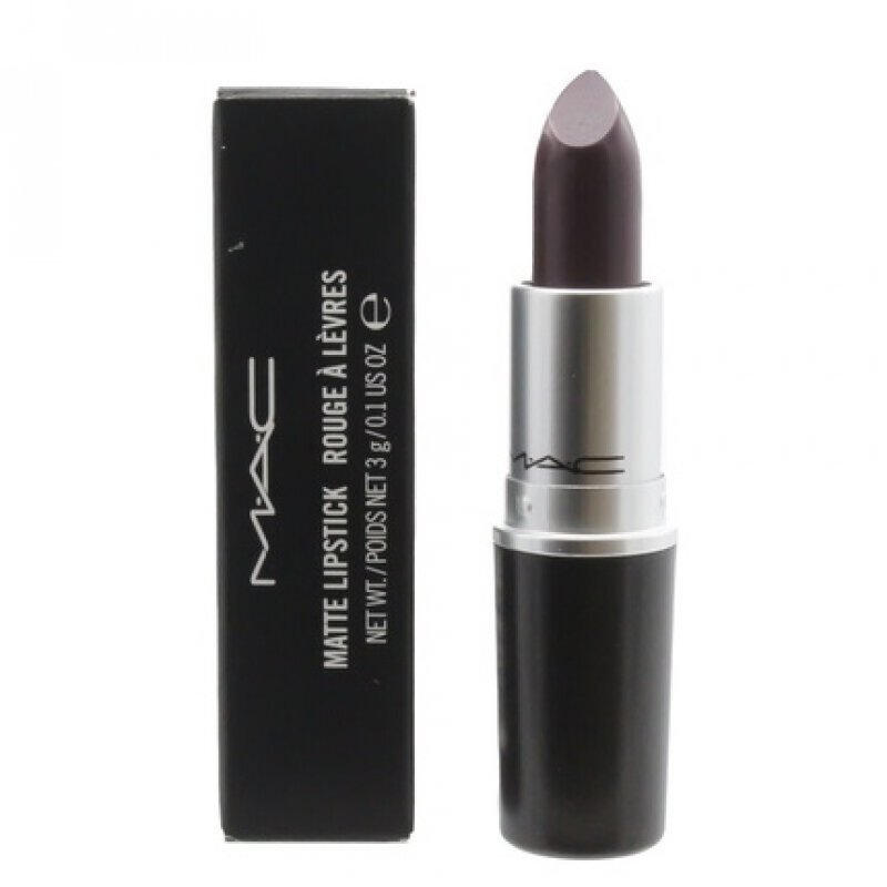 MAC Matte Smoked Purple Long-lasting Vivid Lipstick