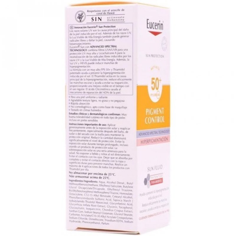 Eucerin Sun Fluid Pigment Control SPF 50 50ml
