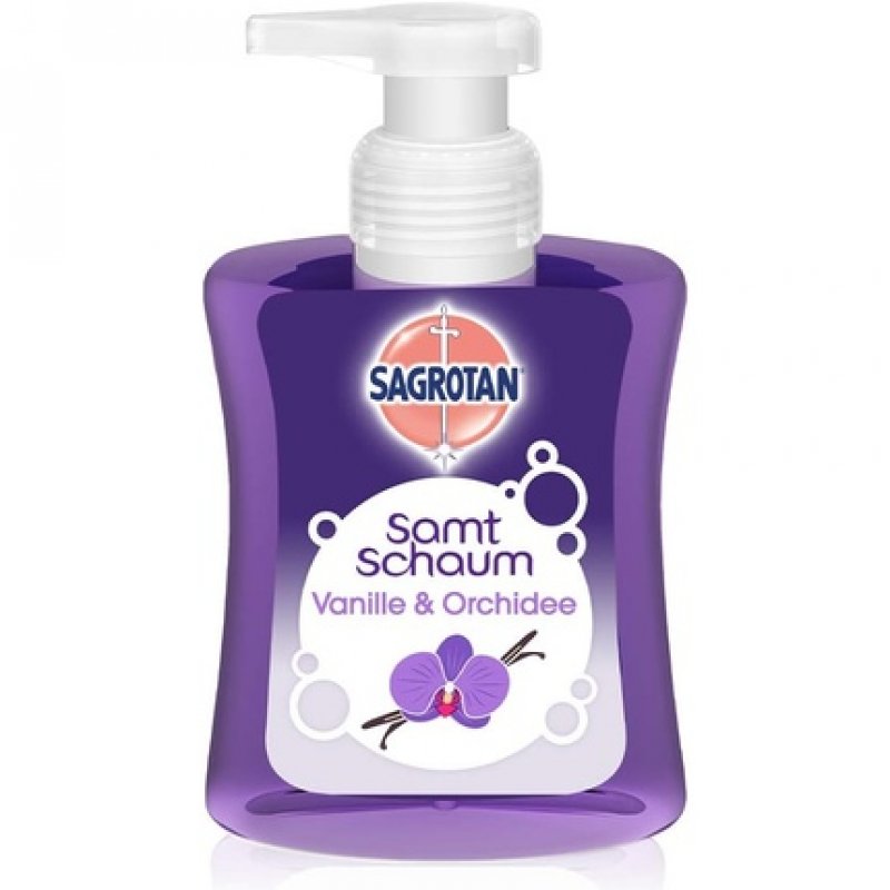 Sagrotan Vanilla & Orchid Velvet Foam Soap Antibacterial Foam Soap 250ml