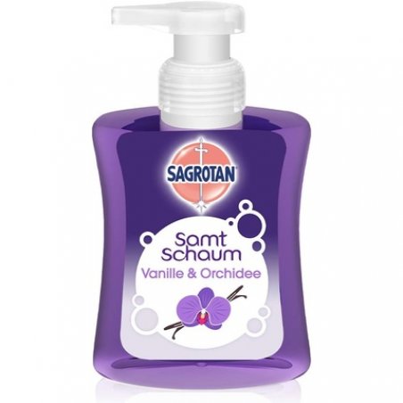 Sagrotan Vanilla & Orchid Velvet Foam Soap Antibacterial Foam Soap 250ml