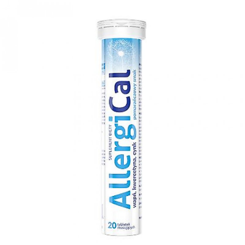 AllergiCal Vitter Blue 20 Effervescent Tablets