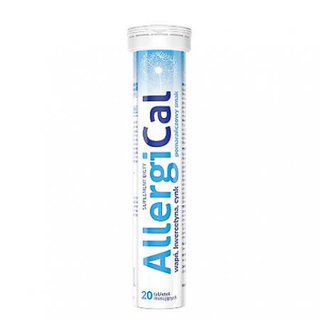 AllergiCal Vitter Blue 20 Effervescent Tablets