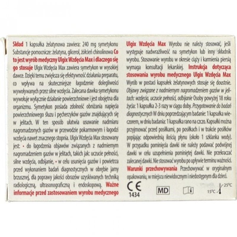 Ulgix Wzd?CIA MAX 30 Capsules