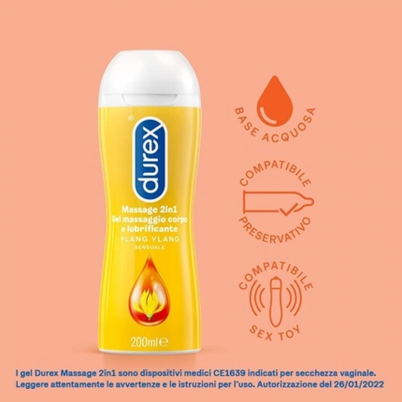 Durex Play 2-in-1 Sensual Massage with Ylang Ylang 200ml