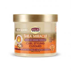African Pride Shea Miracle Curl Styling Custard 340ml Unisex