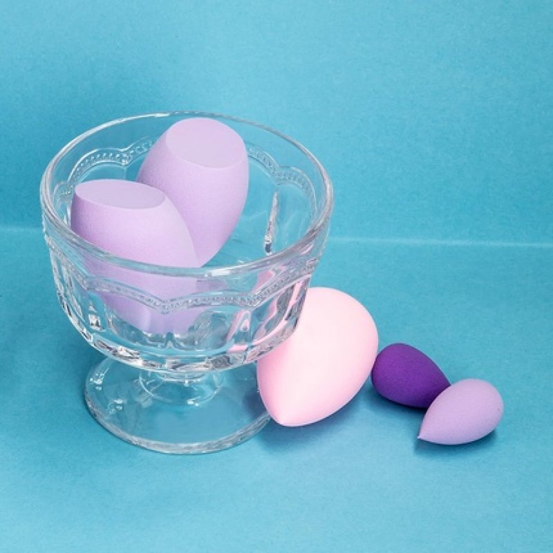 T4B MIMO Olive Shaped Makeup Sponge - Violet