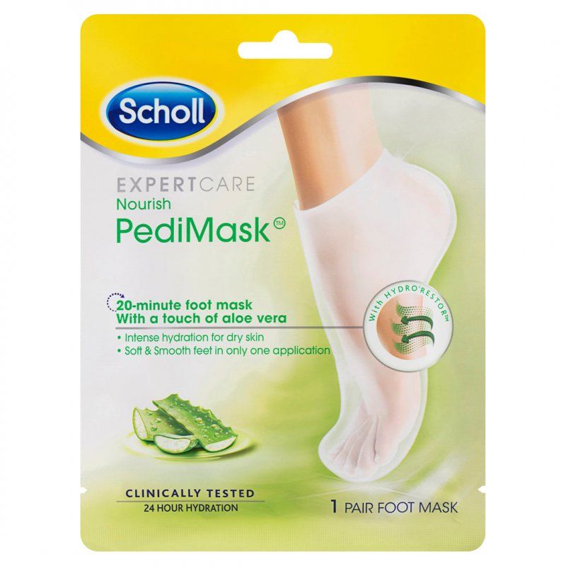Scholl EXPERTCARE Intensive Nourishing Foot Mask with Aloe Vera - Moisturizing Care