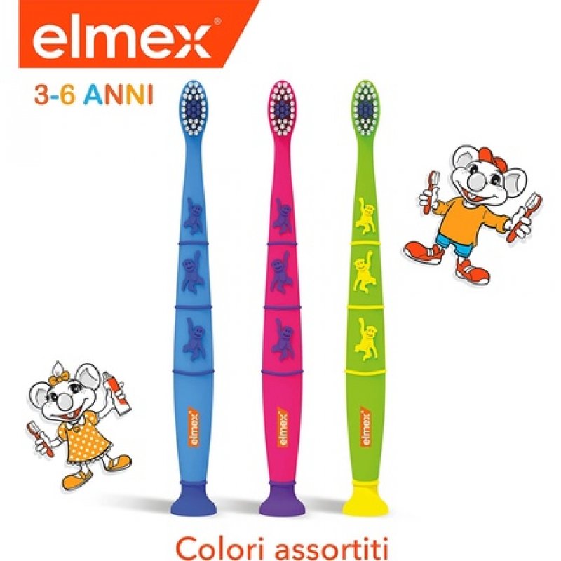 Elmex Children's Toothbrush 3-6 Years