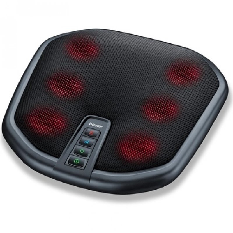 Beurer FM 70 Shiatsu Foot and Back Massager with Optional Heat Function for Relieving Tensions - Automatic Shutdown