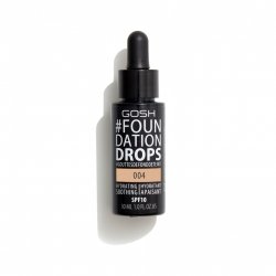 Gosh Foundation Drops Hydrating Spf10 004 Natural 30ml